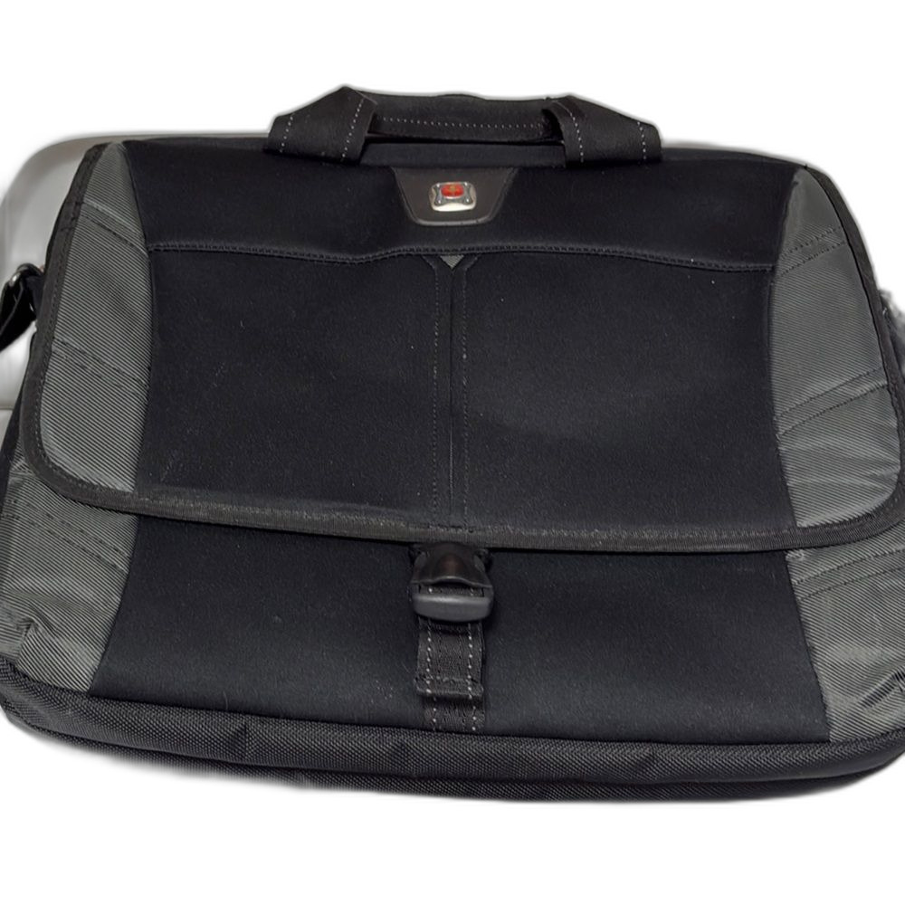 Swiss Gear Elegant Black and Gray Laptop Bag